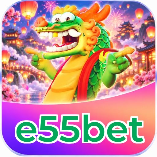 Logo e55bet Telegram Canal Oficial